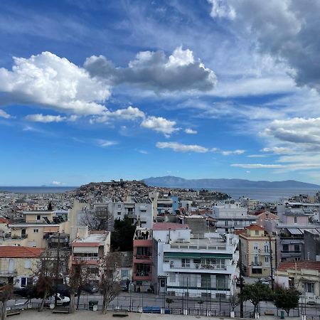 George & Nia Apartment - Central Kavala With Panoramic Terrace View المظهر الخارجي الصورة