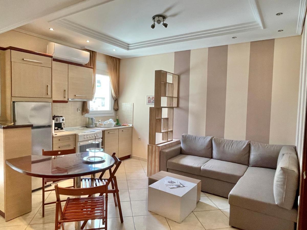 George & Nia Apartment - Central Kavala With Panoramic Terrace View المظهر الخارجي الصورة