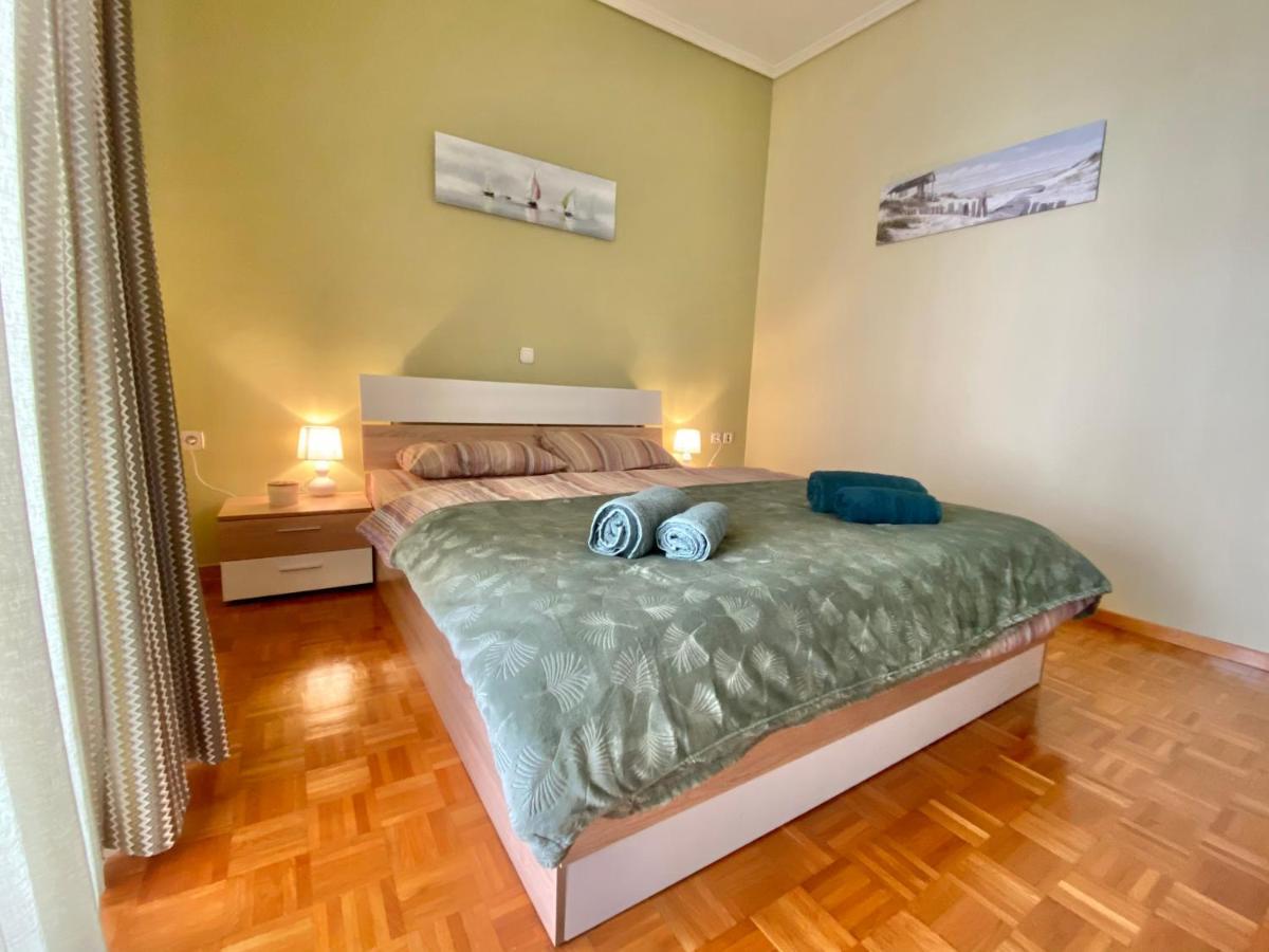 George & Nia Apartment - Central Kavala With Panoramic Terrace View المظهر الخارجي الصورة