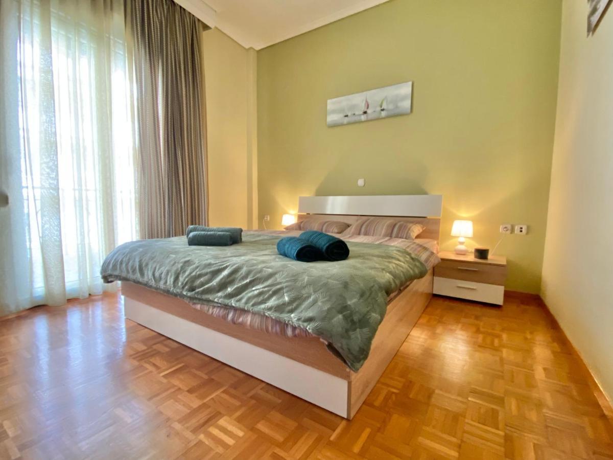George & Nia Apartment - Central Kavala With Panoramic Terrace View المظهر الخارجي الصورة
