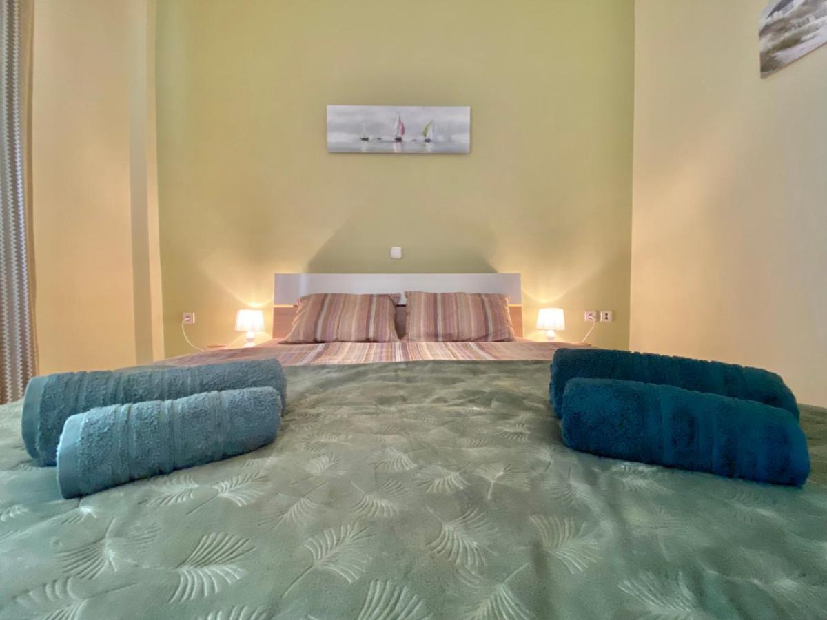 George & Nia Apartment - Central Kavala With Panoramic Terrace View المظهر الخارجي الصورة